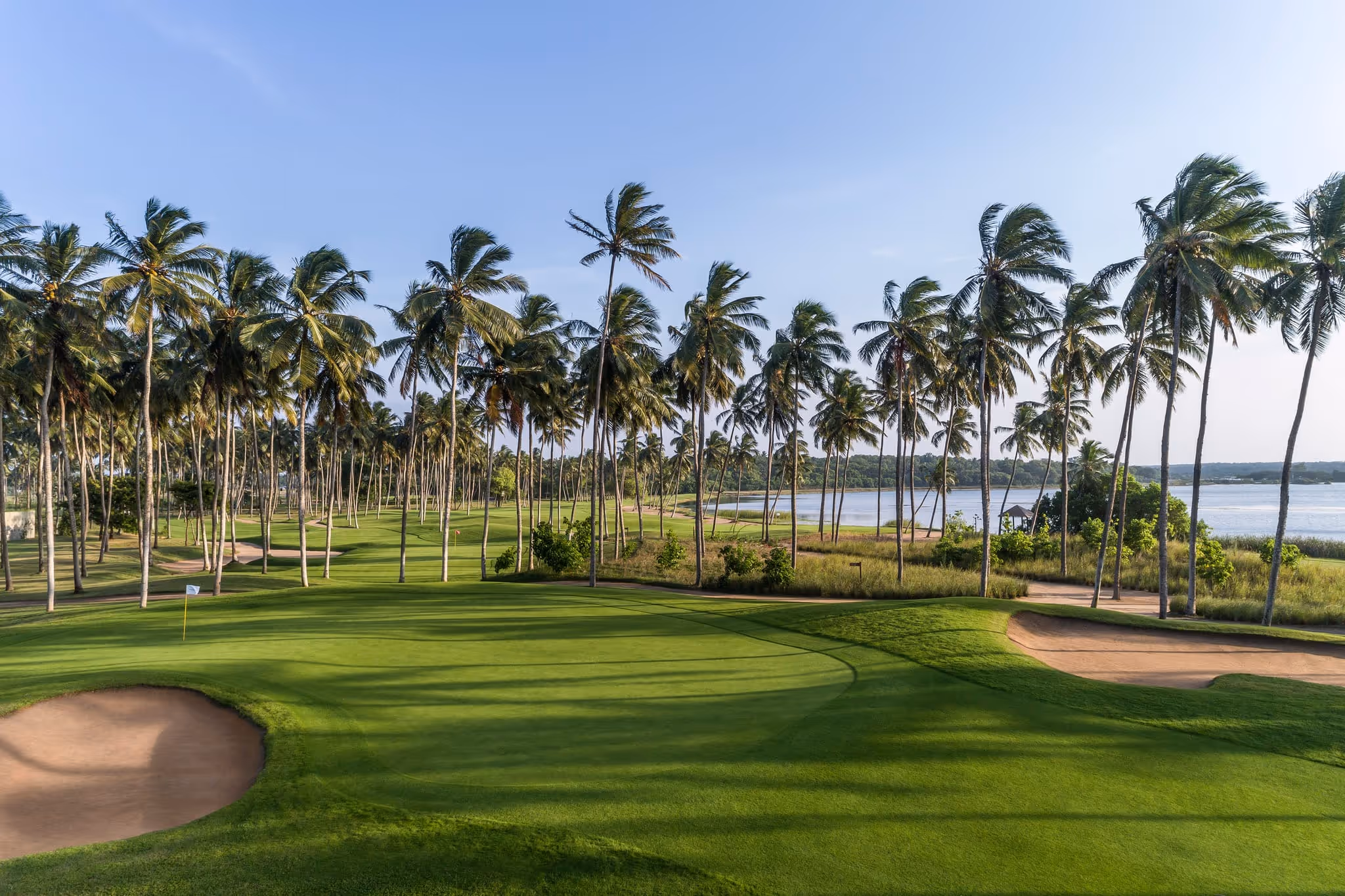 Oceanfront fairways at Shangri-La Hambantota Golf Resort