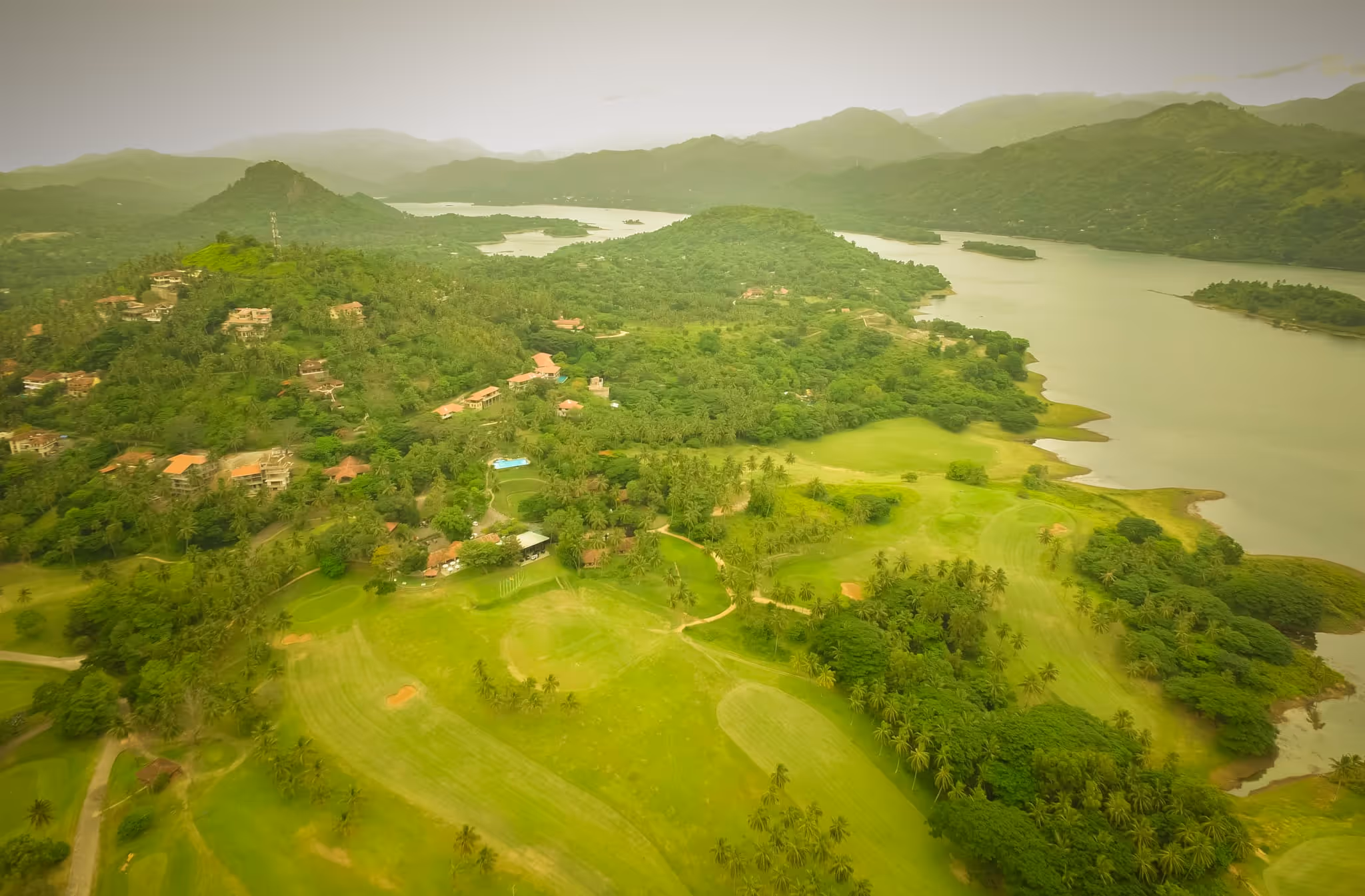 Championship golf course at Victoria Golf & Country Resort in Kandy